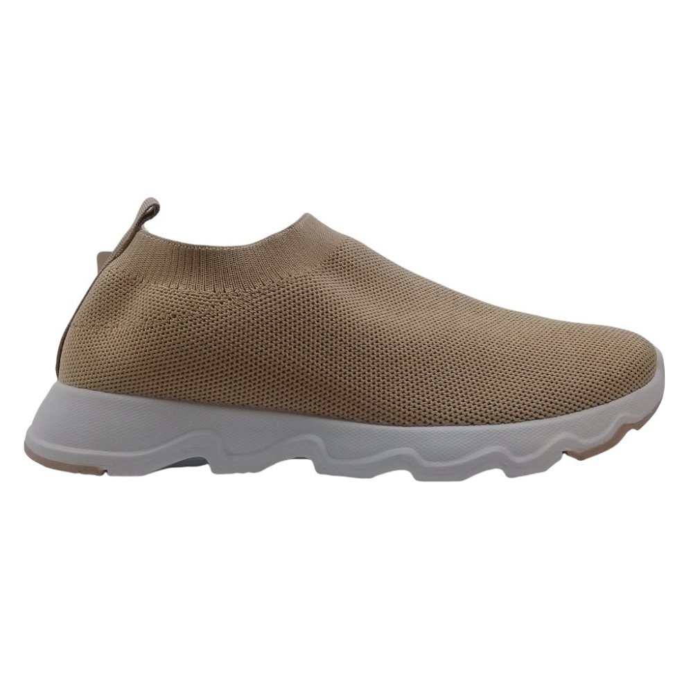 Tommy Bahama Women's NEW Slip On Textile Comfort Tan Sneakers Memory Foam - Picture 2 of 11